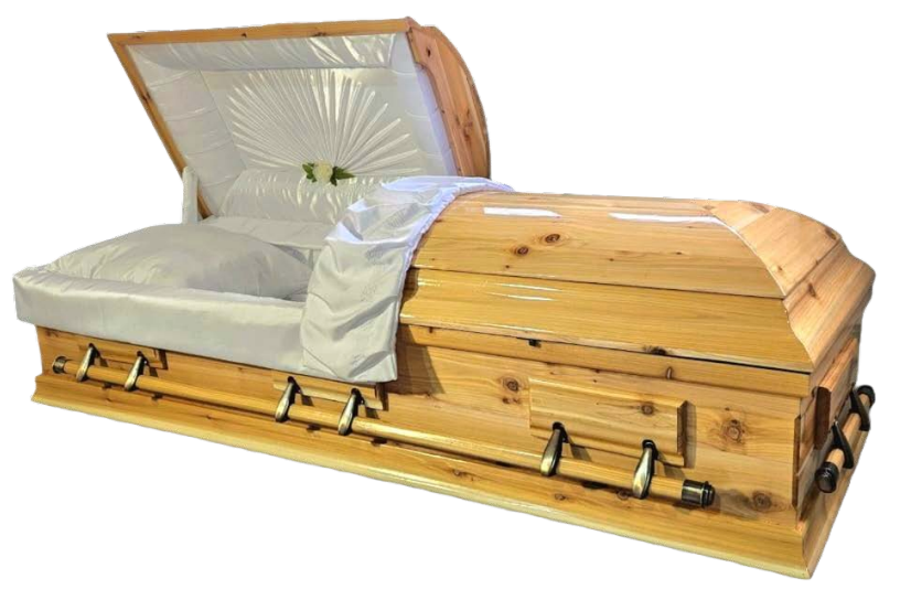 Cedar Blessing Casket