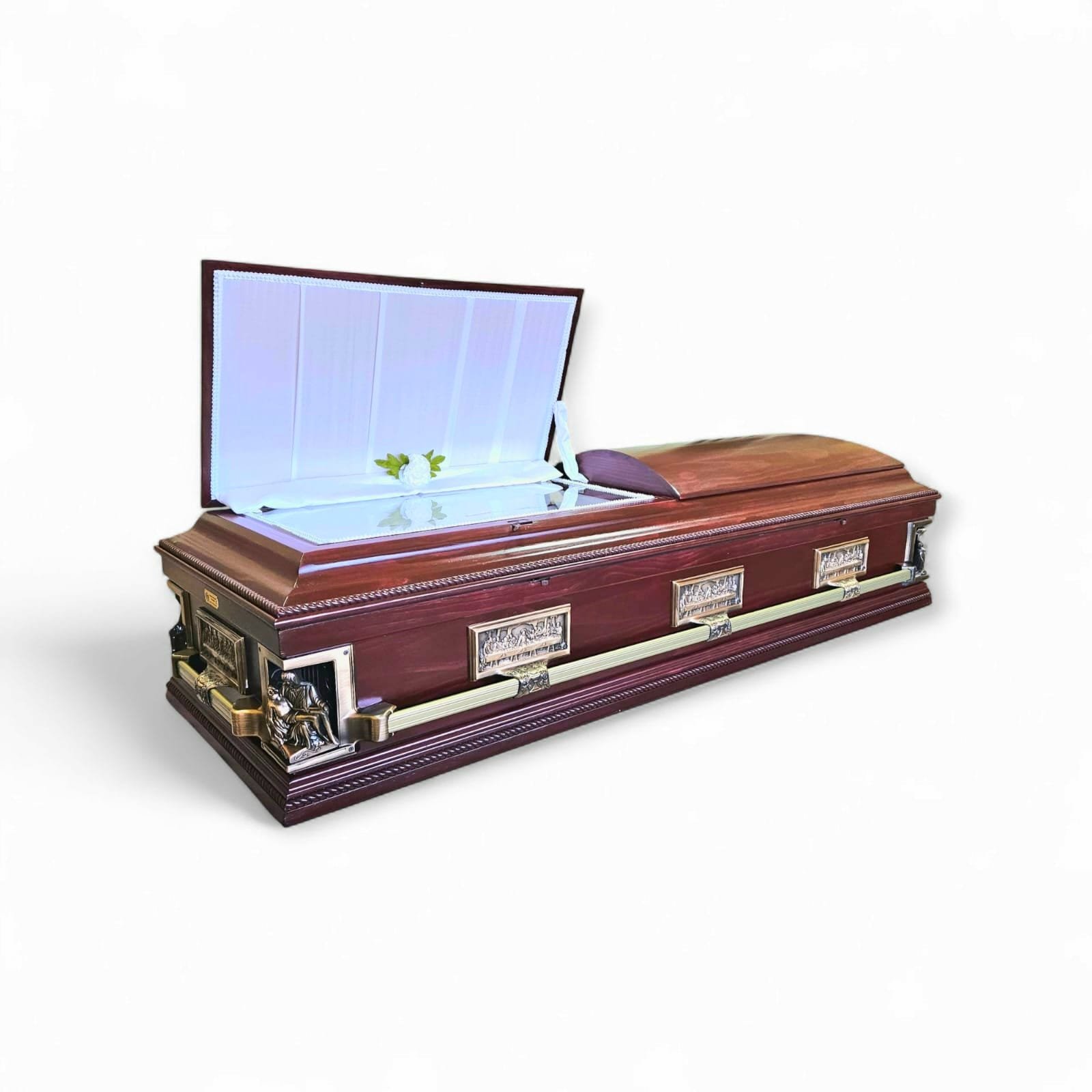 Pieta with Glass Casket